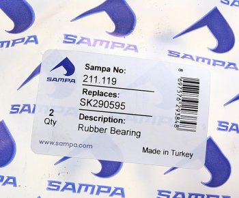 369 р. Втулка JOST JSK36AV опоры седельного устройства SAMPA SAMPA 211.119  с доставкой в г. Вологда. Увеличить фотографию 3