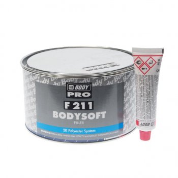 Шпатлевка полиэфирная SOFT 211 1.8кг BODY BODY 2112300012