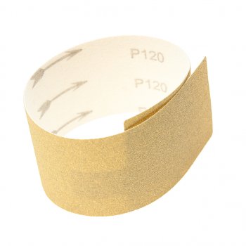Бумага наждачная на липучке P120 (70х420) бумажная основа Gold Velcro TORNADO TORNADO 2123.0120