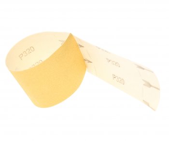 Бумага наждачная на липучке P320 (70х420) бумажная основа Gold Velcro TORNADO TORNADO 2123.0320