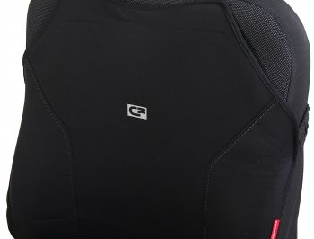 2 499 р. Универсальные чехлы сидений (майка, 7 предм., полиэстер) Bingo CARFASHION   (черные)  с доставкой в г. Вологда. Увеличить фотографию 5