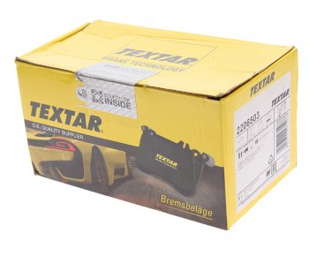 4 949 р. Колодки тормозные передние (4шт.) TEXTAR Nissan X-trail 3 T32 рестайлинг (2017-2022)  с доставкой в г. Вологда. Увеличить фотографию 3