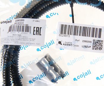 2 699 р. Датчик АБС SCANIA колеса переднего L=1425 COJALI COJALI 2260200  с доставкой в г. Вологда. Увеличить фотографию 2