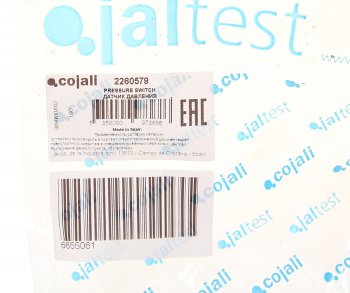 9 099 р. Датчик давления воздуха MAN TGS,TGX,TGS пневмосистемы (6.5 бар) COJALI COJALI 2260579 COJALI 2260579  с доставкой в г. Вологда. Увеличить фотографию 3