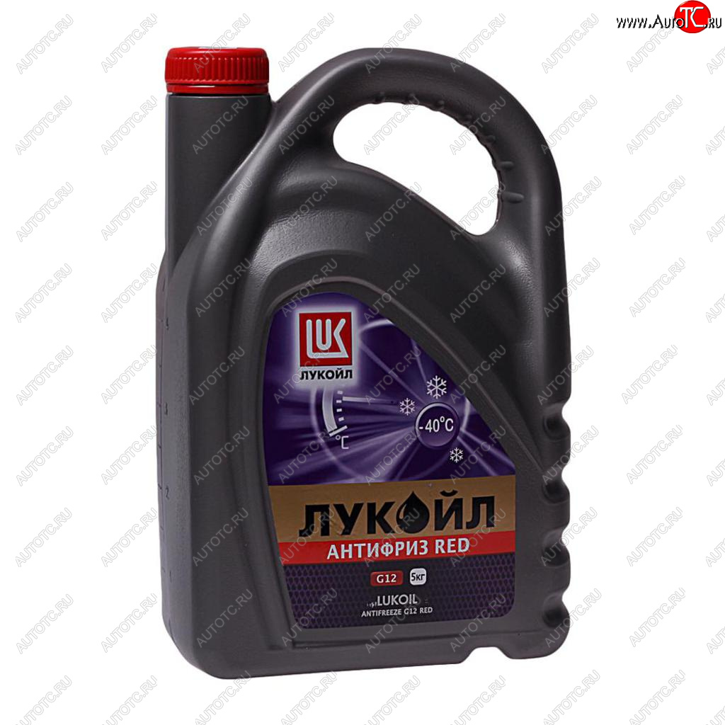1 339 р. Антифриз красный -40C 5кг G12 Red ЛУКОЙЛ LUKOIL 227391  с доставкой в г. Вологда