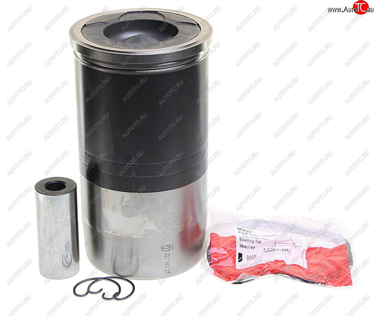 30 699 р. Группа поршневая MAN (D2866) d=128.00 (гильза,кольца,палец,поршень) (на 1 цилиндр) MAHLE MAHLE 2290490  с доставкой в г. Вологда