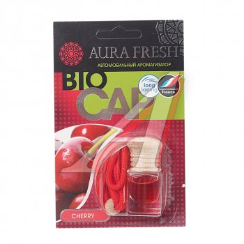 Ароматизатор подвесной жидкостный (cherry) 6мл Bio Cap AURA FRESH AURA FRESH 23004