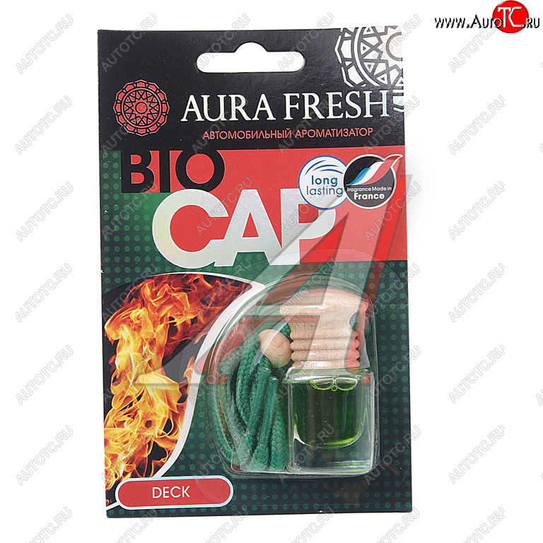 213 р. Ароматизатор подвесной жидкостный (deck) 6мл Bio Cap AURA FRESH AURA FRESH 23007  с доставкой в г. Вологда