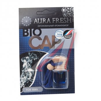 Ароматизатор подвесной жидкостный (for man) 6мл Bio Cap AURA FRESH AURA FRESH 23009