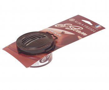 294 р. Ароматизатор на панель приборов древесное волокно (chocolate) 40г Eco Steam AURA FRESH AURA FRESH 23031  с доставкой в г. Вологда. Увеличить фотографию 2