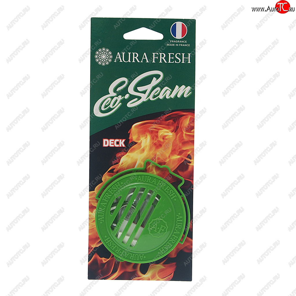 250 р. Ароматизатор на панель приборов древесное волокно (deck) 40г Eco Steam AURA FRESH AURA FRESH 23034  с доставкой в г. Вологда