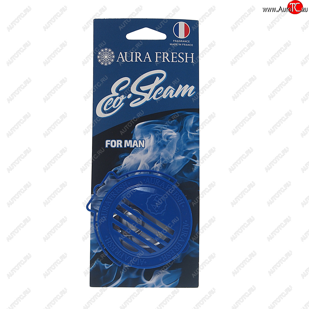 294 р. Ароматизатор на панель приборов древесное волокно (for man) 40г Eco Steam AURA FRESH AURA FRESH 23036  с доставкой в г. Вологда