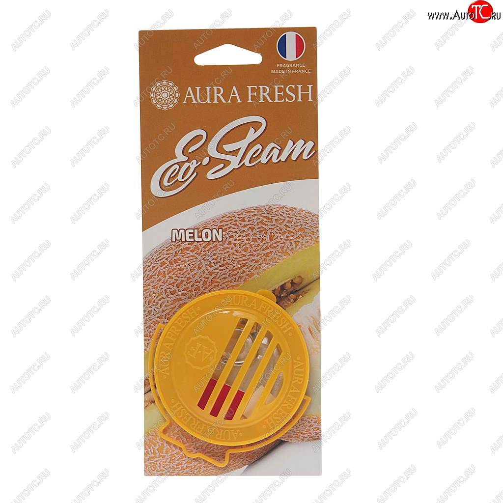 294 р. Ароматизатор на панель приборов древесное волокно (melon) 40г Eco Steam AURA FRESH AURA FRESH 23038  с доставкой в г. Вологда