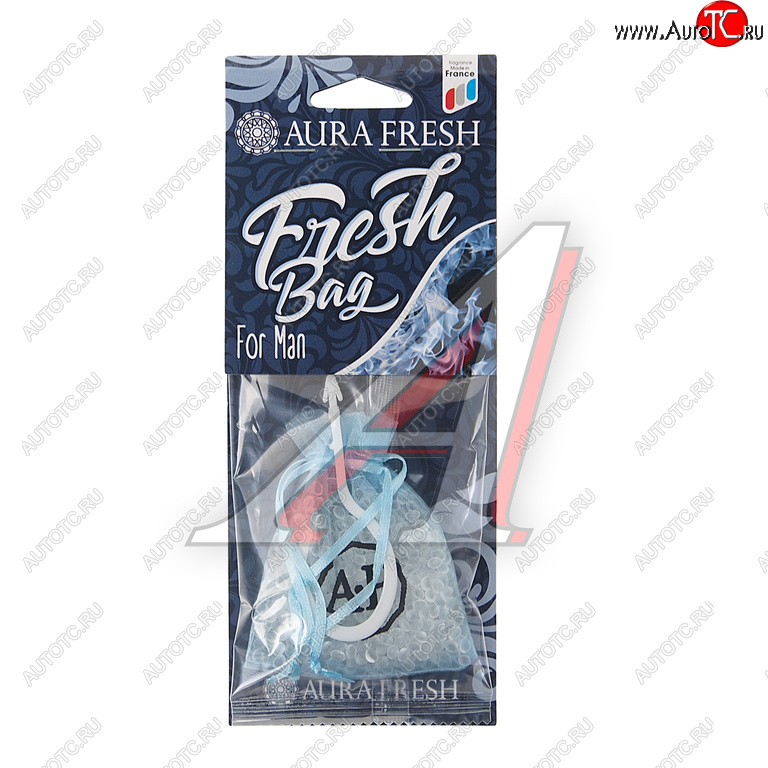 185 р. Ароматизатор подвесной гранулы (for man) 20г Fresh Bag AURA FRESH AURA FRESH 23047  с доставкой в г. Вологда