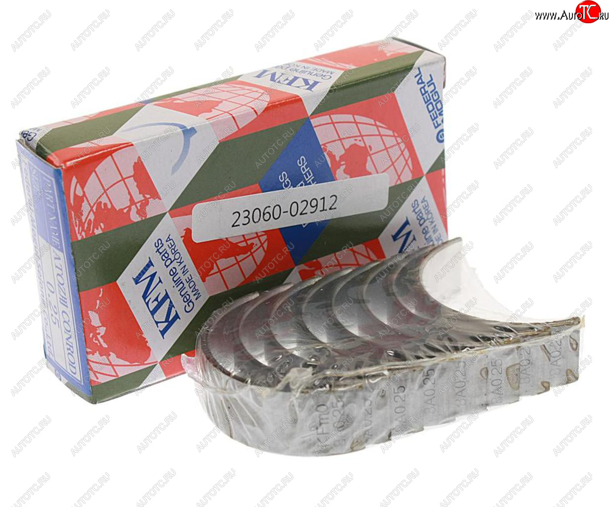 1 179 р. Вкладыши HYUNDAI Atos (98-),Getz (02-) (1.1) шатунные d+0.25 комплект (8шт.) KFM KFM 23060-02912  с доставкой в г. Вологда