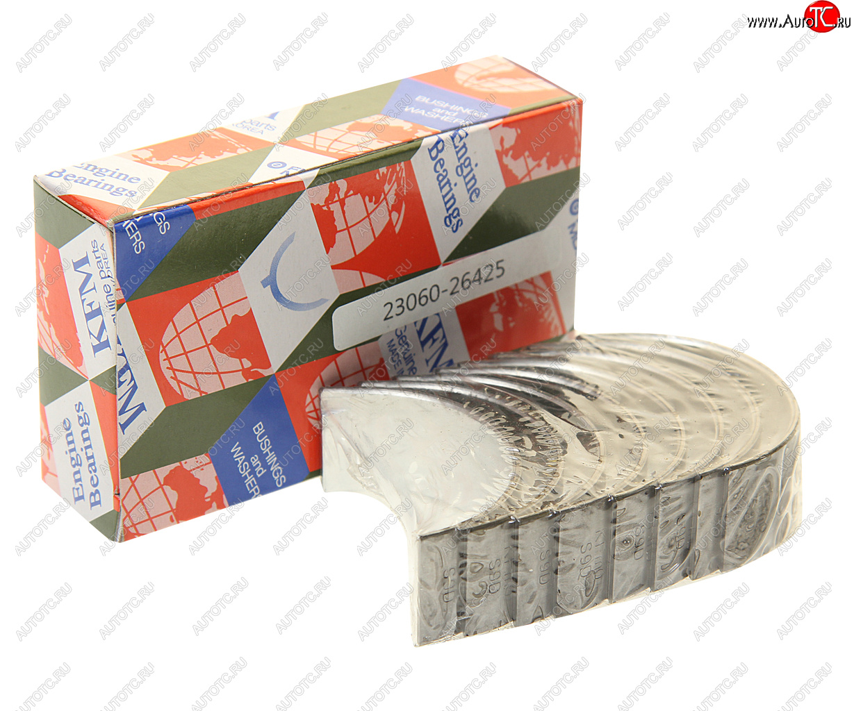 959 р. Вкладыши HYUNDAI Accent (06-) KIA Rio (06-) шатунные STD комплект (8шт.) KFM KFM 23060-26425  с доставкой в г. Вологда
