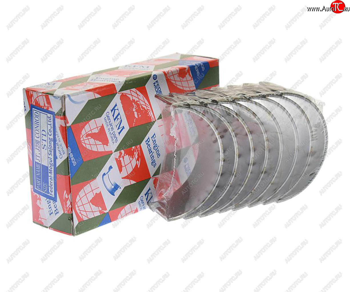 1 119 р. Вкладыши KIA Bongo 3 (06-) (2.9) шатунные STD комплект (8шт.) KFM KFM 23060-4x010  с доставкой в г. Вологда