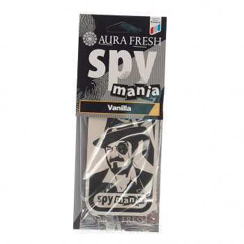 Ароматизатор подвесной картонный (vanilla) Spy Mania AURA FRESH AURA FRESH 23105