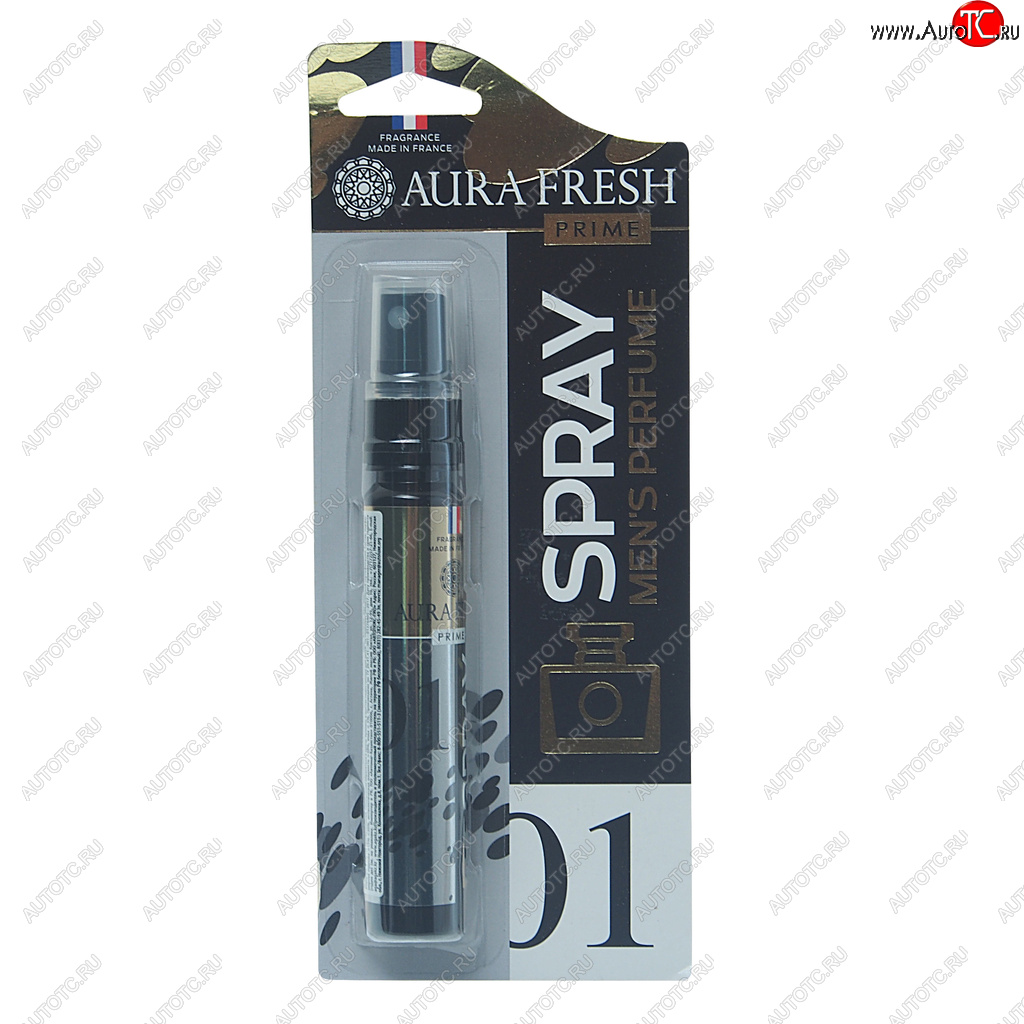 379 р. Ароматизатор спрей (№1Dior eau Sauvage) 30мл Prime Pump Spray AURA FRESH AURA FRESH 23167  с доставкой в г. Вологда