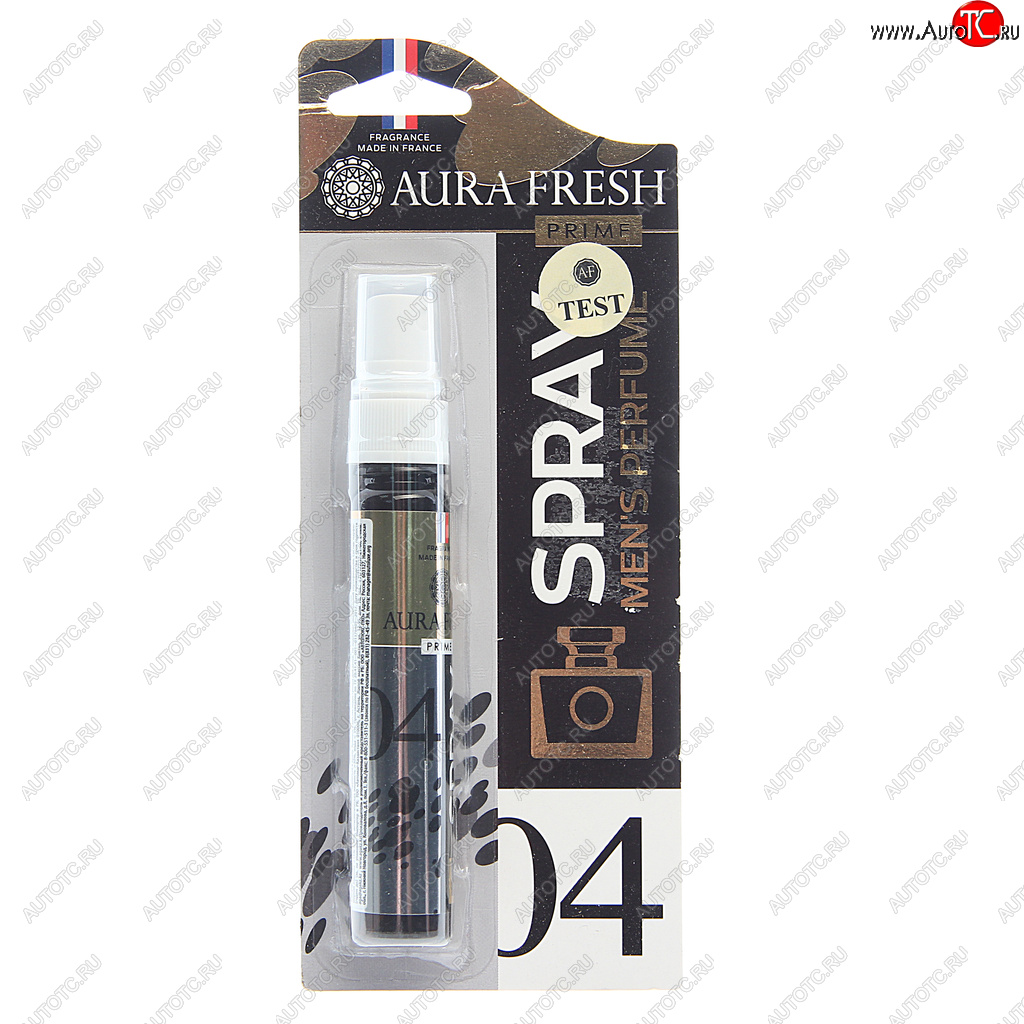 369 р. Ароматизатор спрей (№4 Hugo Boss-Hugo) 30мл Prime Pump Spray AURA FRESH AURA FRESH 23170  с доставкой в г. Вологда
