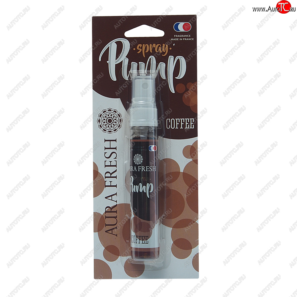 250 р. Ароматизатор спрей (coffee) 30мл Pump Spray AURA FRESH AURA FRESH 23282  с доставкой в г. Вологда
