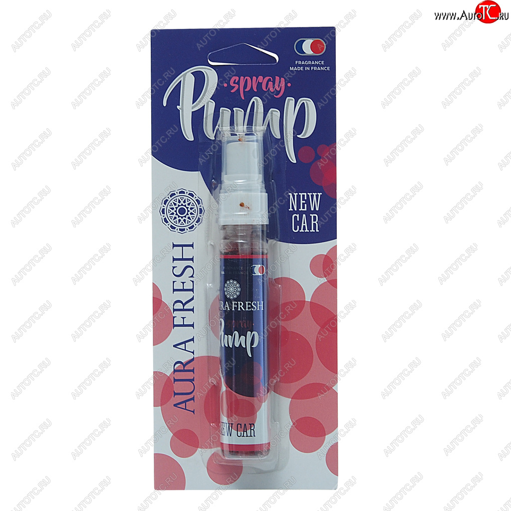 250 р. Ароматизатор спрей (new car) 30мл Pump Spray AURA FRESH AURA FRESH 23285  с доставкой в г. Вологда