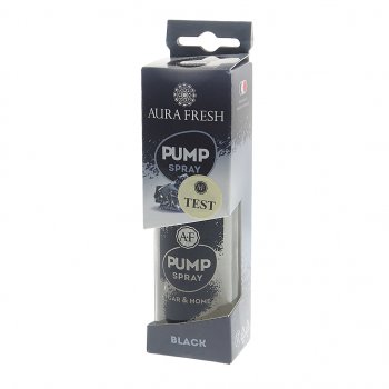 Ароматизатор спрей (black) 50мл Pump Spray AURA FRESH AURA FRESH 23359
