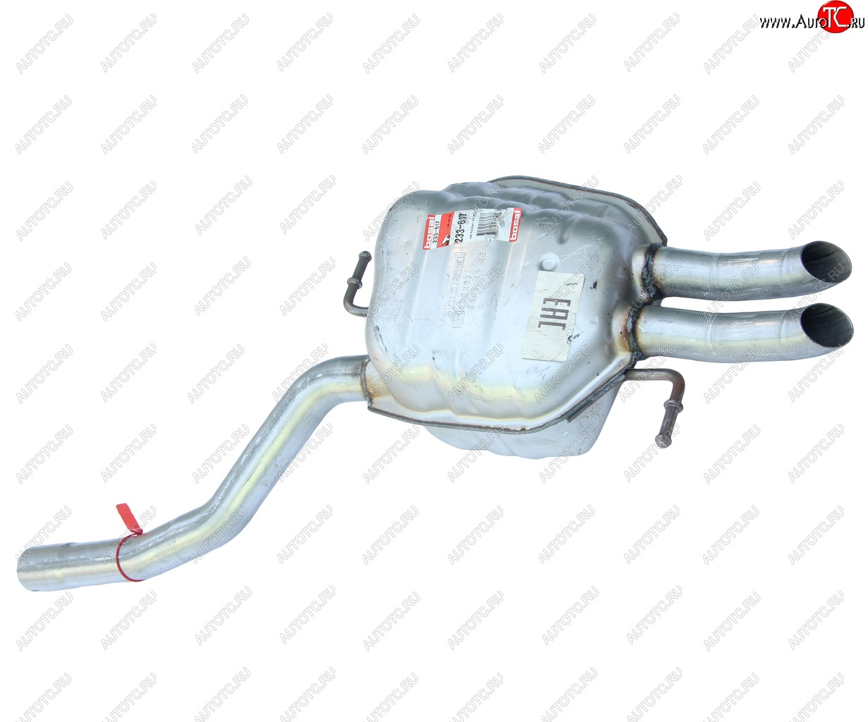 19 399 р. Глушитель VW Passat (09-12) задняя часть BOSAL BOSAL 233-617  с доставкой в г. Вологда