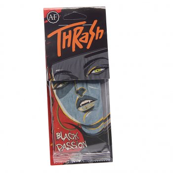 Ароматизатор подвесной пластина (Black) Thrash AURA FRESH AURA FRESH 23400
