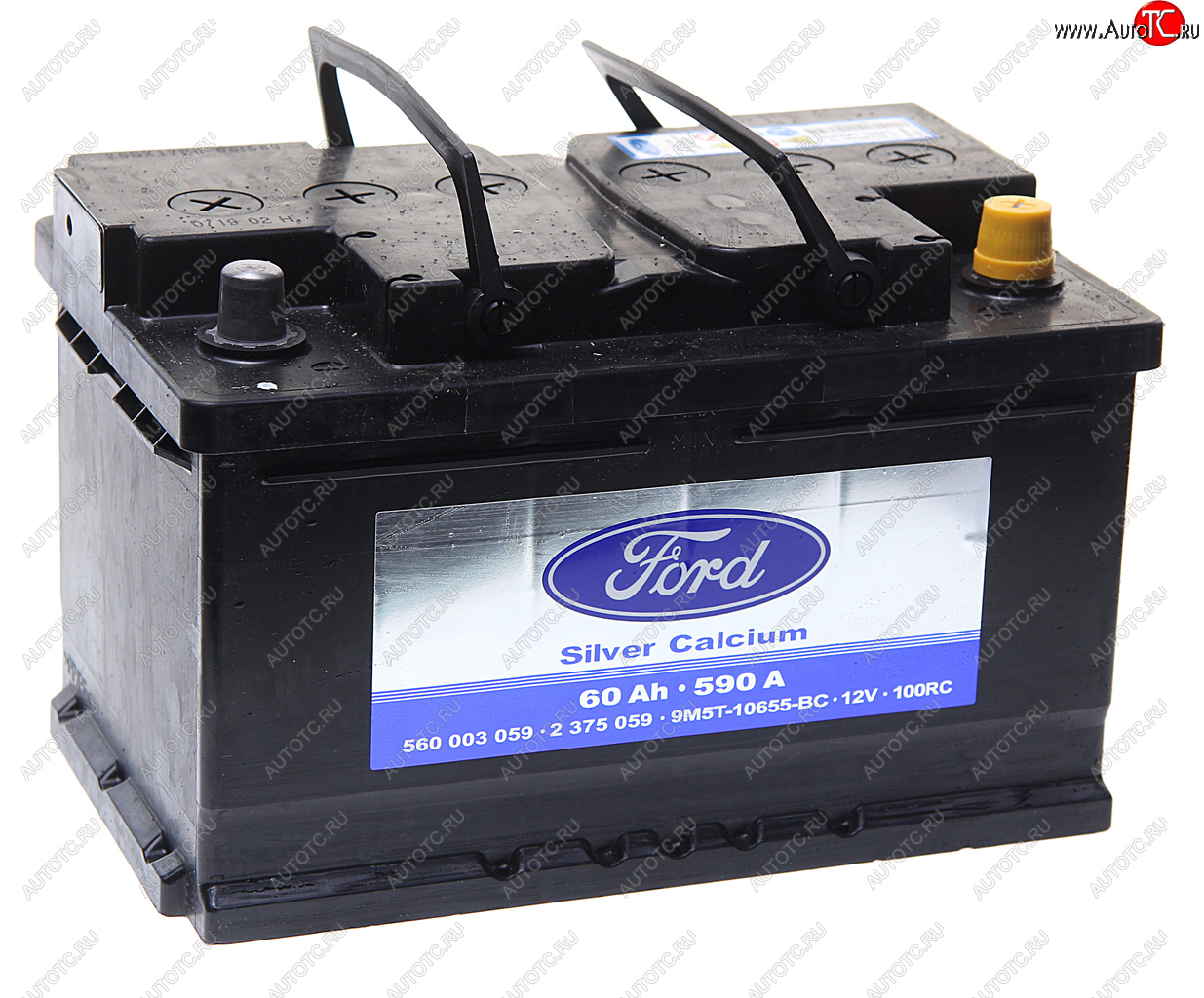 8 699 р. Аккумулятор FORD 60Ач OE FORD 2375059  с доставкой в г. Вологда