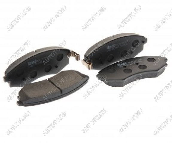 4 499 р. Колодки тормозные передние (4шт.) TEXTAR Hyundai Sonata EF рестайлинг ТагАЗ (2001-2013)  с доставкой в г. Вологда