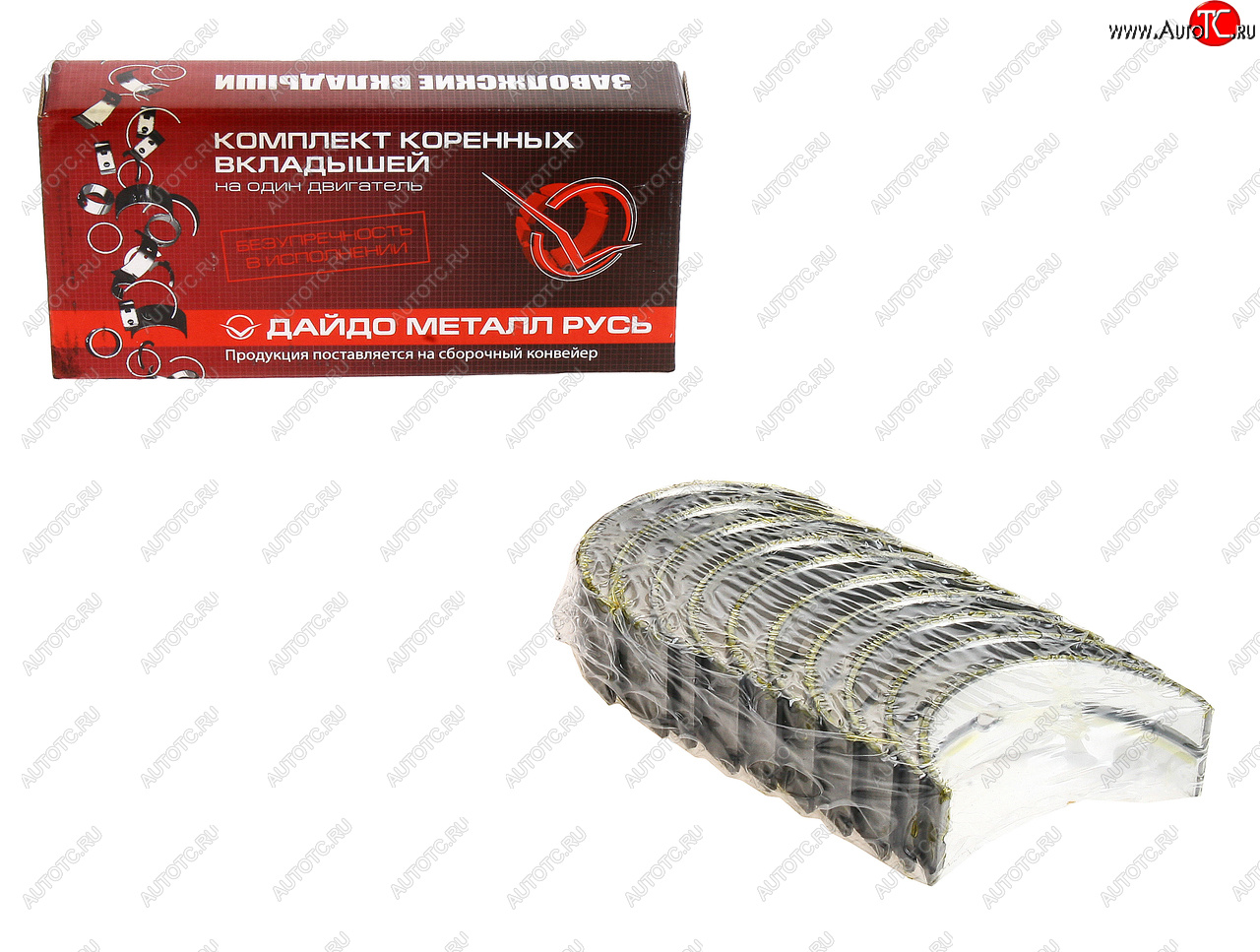 1 159 р. Вкладыши ГАЗ-24,УАЗ коренные d+0.25 ДАЙДО МЕТАЛЛ РУСЬ Дайдо Металл Русь 24-1000102-21  с доставкой в г. Вологда