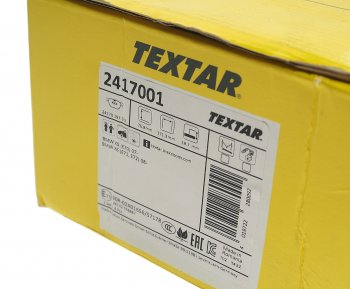 8 299 р. Колодки тормозные передние (4шт.) TEXTAR BMW X5 E70 дорестайлинг (2006-2010)  с доставкой в г. Вологда. Увеличить фотографию 3
