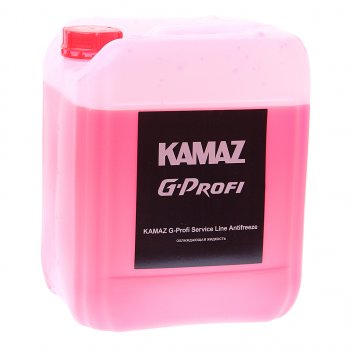 Антифриз красный 10л KAMAZ G-Profi Service Line Antifreeze (ОАО КАМАЗ) GAZPROMNEFT 2422210232
