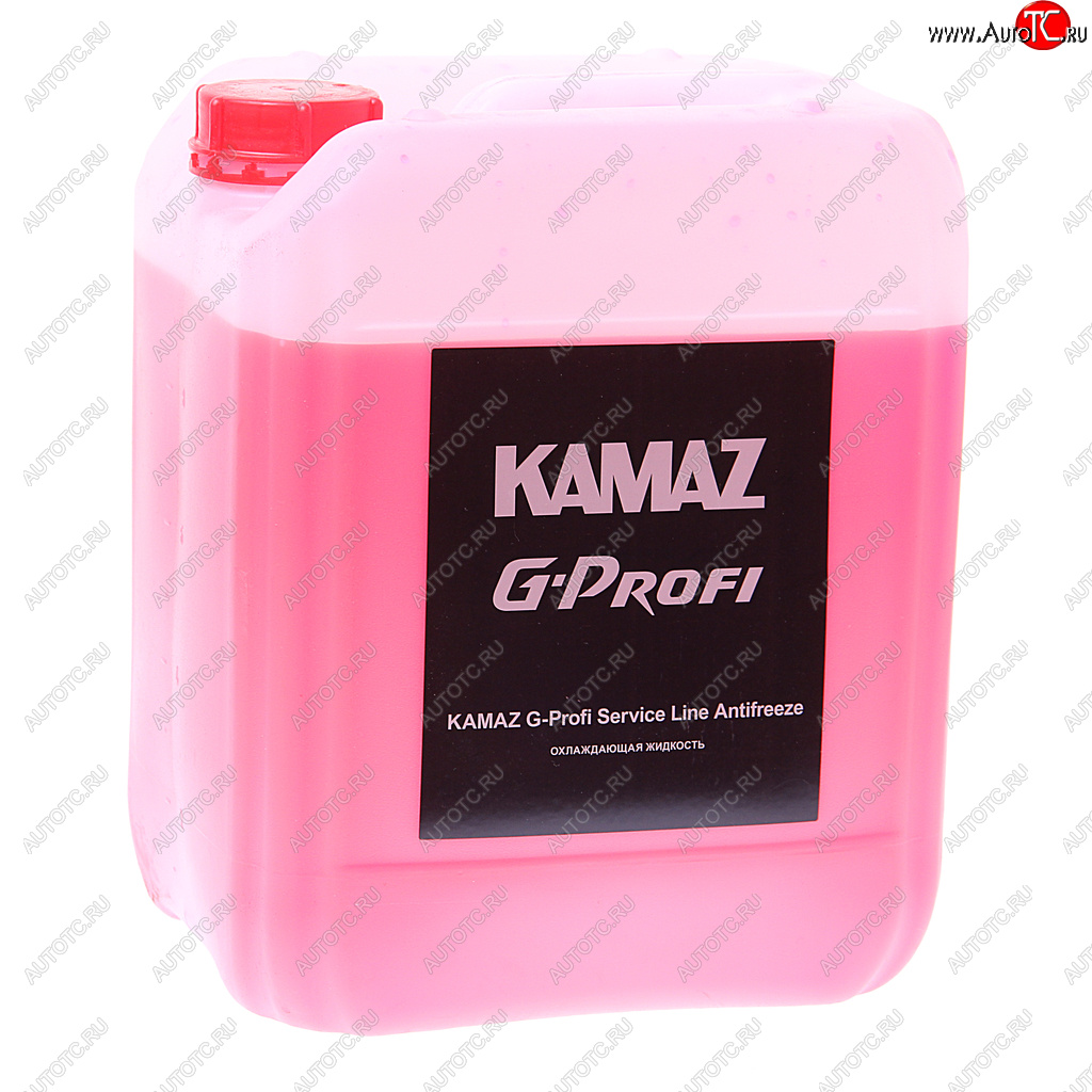 1 939 р. Антифриз красный 10л KAMAZ G-Profi Service Line Antifreeze (ОАО КАМАЗ) GAZPROMNEFT 2422210232  с доставкой в г. Вологда