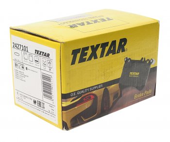 4 299 р. Колодки тормозные задние (4шт.) TEXTAR Subaru Forester SH (2008-2013)  с доставкой в г. Вологда. Увеличить фотографию 2