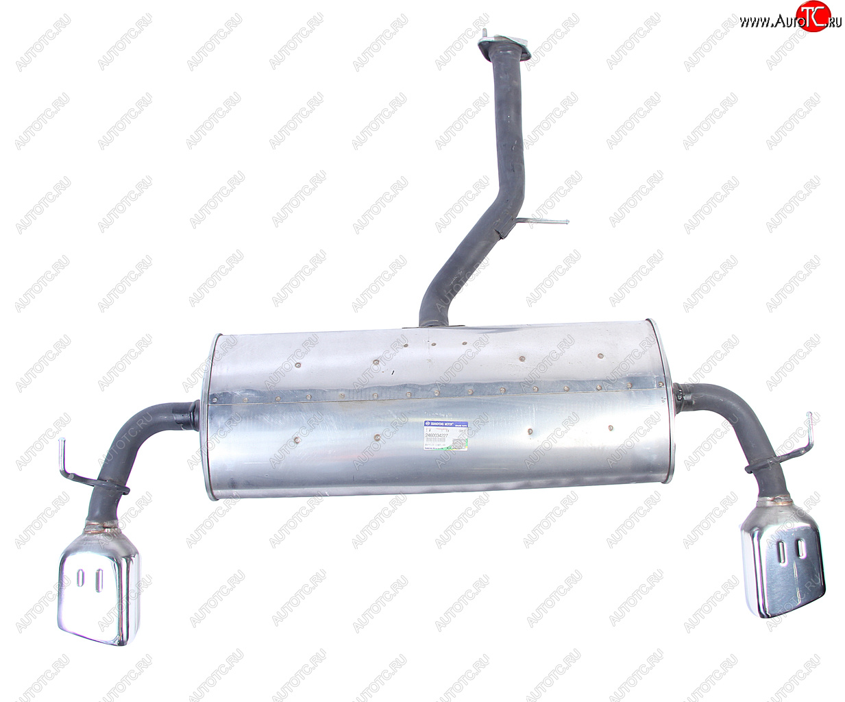 48 999 р. Глушитель SSANGYONG Actyon (10-) (4WD) задняя часть OE SSANGYONG 2460034227 SSANGYONG 2460034227  с доставкой в г. Вологда