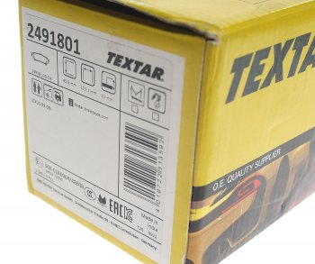 3 589 р. Колодки тормозные задние (4шт.) TEXTAR Lexus RX350 AL10 дорестайлинг (2008-2012)  с доставкой в г. Вологда. Увеличить фотографию 3