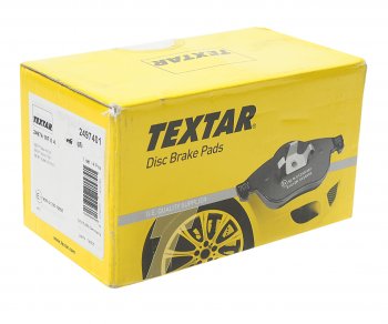 989 р. Колодки тормозные передние (4шт.) TEXTAR Seat Ibiza 6L хэтчбэк 3 дв. дорестайлинг (2002-2006)  с доставкой в г. Вологда. Увеличить фотографию 2