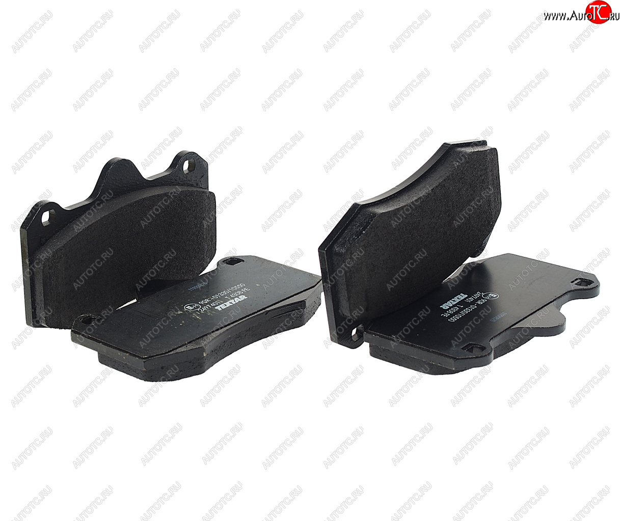 989 р. Колодки тормозные передние (4шт.) TEXTAR Seat Ibiza 6L хэтчбэк 3 дв. дорестайлинг (2002-2006)  с доставкой в г. Вологда