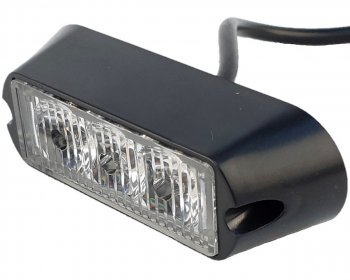 Фонарь импульсный 1224 (3 светодиода) 18 режимов стационарный LED LT LED TECHNOLOGY 24a-3
