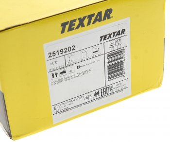 7 799 р. Колодки тормозные передние (4шт.) TEXTAR Mercedes-Benz ML class W166 (2011-2015)  с доставкой в г. Вологда. Увеличить фотографию 4