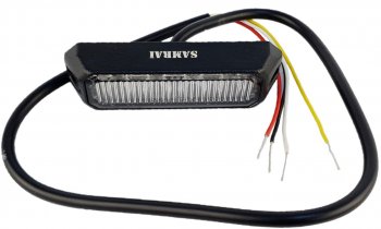 Фонарь импульсный 1224 (4 светодиода) 18 режимов стационарный LED LT LED TECHNOLOGY 25-4k