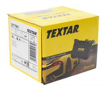 2 899 р. Колодки тормозные задние (4шт.) TEXTAR Nissan Juke 1 YF15 дорестайлинг (2010-2014)  с доставкой в г. Вологда. Увеличить фотографию 2