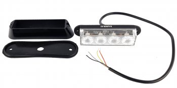 1 289 р. Фонарь импульсный 1224 (4 светодиода) 18 режимов стационарный LED LT LED TECHNOLOGY 25b-4  с доставкой в г. Вологда. Увеличить фотографию 2