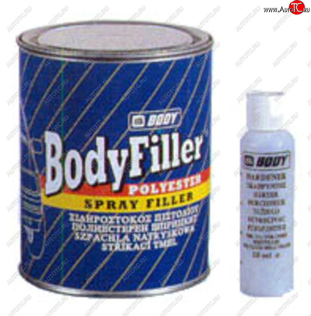 2 399 р. Шпатлевка жидкая полиэфирная с отвердителем FILLER 260 1л BODY BODY 2600300001  с доставкой в г. Вологда