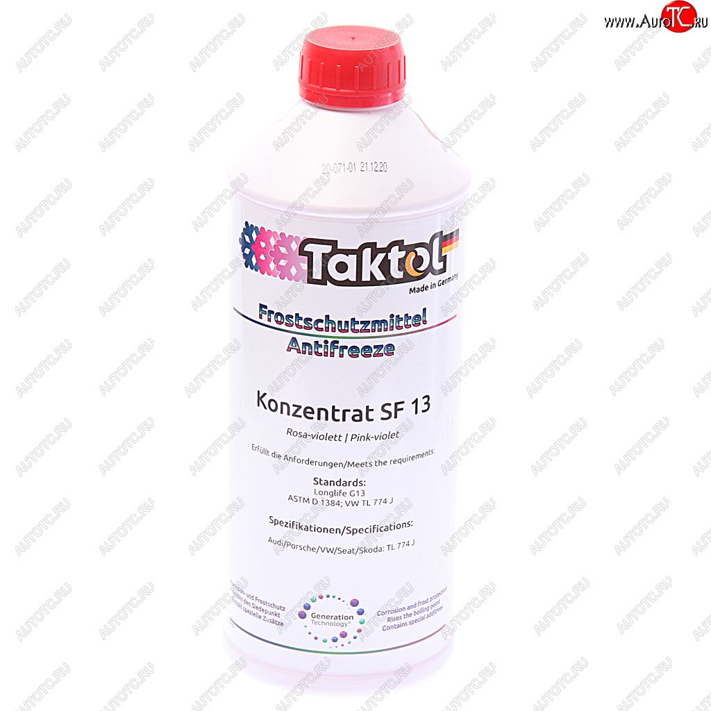 1 289 р. Антифриз фиолетовый концентрат 1.5л SF13 TAKTOL TAKTOL 26010  с доставкой в г. Вологда