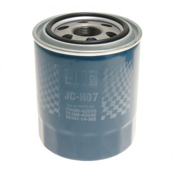 Фильтр масляный HYUNDAI Porter (D4BF),Porter 2 (D4CB),HD35 (D4BB) KIA Bongo (06-) (JC-H07) JHF JHF 26300-42040