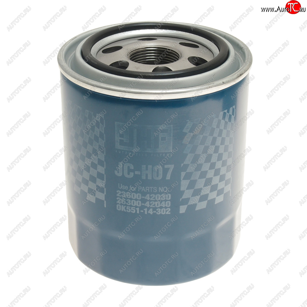 499 р. Фильтр масляный HYUNDAI Porter (D4BF),Porter 2 (D4CB),HD35 (D4BB) KIA Bongo (06-) (JC-H07) JHF JHF 26300-42040  с доставкой в г. Вологда