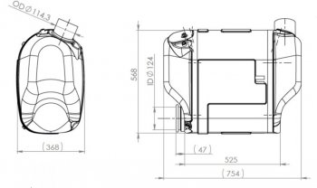 120 999 р. Глушитель IVECO Stralis с катализатором (ЕВРО-5) DINEX DINEX 28477  с доставкой в г. Вологда. Увеличить фотографию 2
